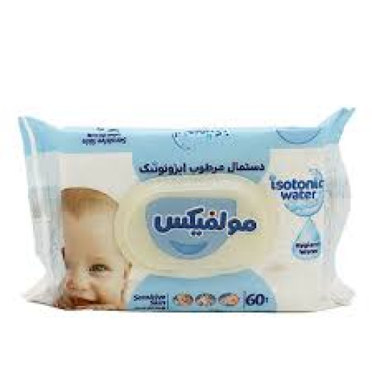 مرطوب مولفیکس آبی 60 برگی